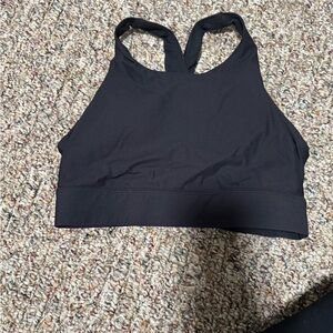 Black Fabletics Sports Bra